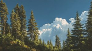 how do trees clean the air